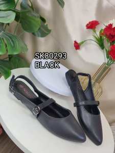 hot selling Pointed Closed Toe leather Flat Sandals (2025 2stlye)