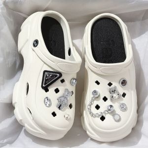 [Free Shipping] Detachable Arch Support Summer-Style Lightweight EVA Thick-Soled Outdoor Clogs Age-Reducing Versatile And Non-Slip Designed For Women