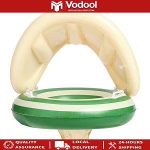 Inflatable Baby Swimming Ring with Leakproof Seal for Safe Water Fun Kids Pool Float with Bright Colors