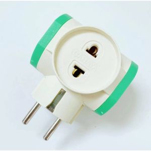 Steker T Multi Arde SNI Colokan Stop Kontak Parallel 3 Lubang Arde Dutron TRM Stop Kontak SNI