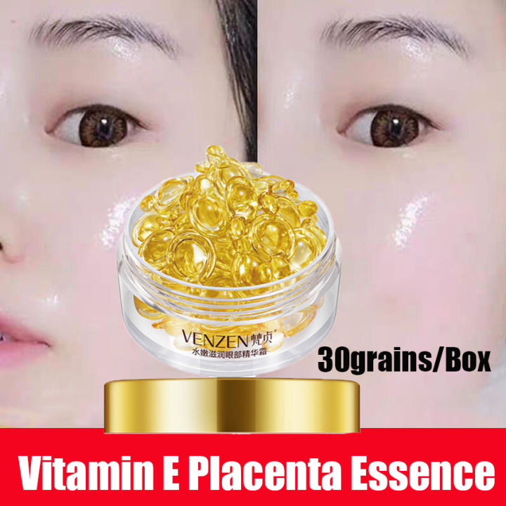 【100% Original】 VENZEN 30ธัญพืช/กล่องวิตามินอีรกสาระสำคัญแคปซูลชุ่มชื้น ...