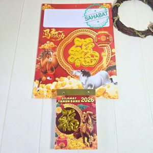 SATU SET KALENDER HARIAN SOBEK SEDANG TAHUN 2026 DENGAN TATAKAN UKURAN 40 X 29 CM TERBARU 2026