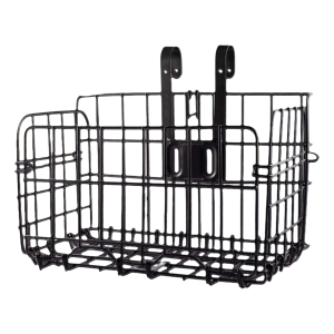Folding Bike Basket | Quick Release | Front/Rear | Max 30KG | Strong Steel | MTB Road Foldable Cycle