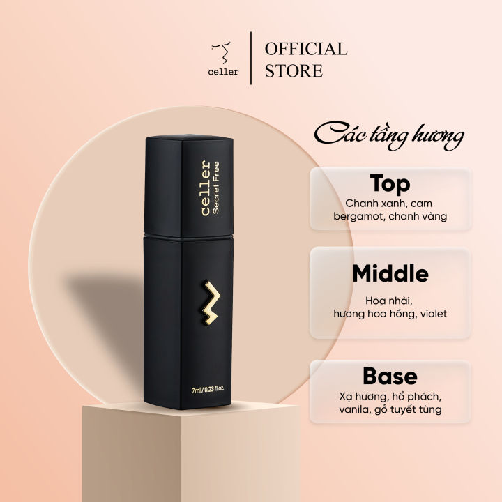 Nước hoa vùng kín Celler Secret Free Chic Allure, thơm lâu 72h, diệt ...