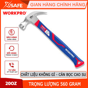 Búa nhổ đinh 560gram (20OZ) cán bọc cao su Workpro - WP241012
