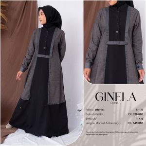 Gamis Muslimah Endomoda Ginela Dress Muslim Fashion