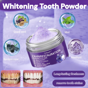 Teeth Whitening Powder Tooth Clean Teeth Remove Smoke Stains Calculus Fresh Breath Gum Restoration Tooth Powder