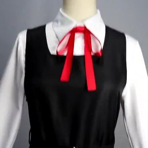 Anime Chainsaw Man Asa Mitaka Cosplay Costume Wig Black JK dress High School Uniform War Devil Girl Outfit Women Halloween Party㏇X0413