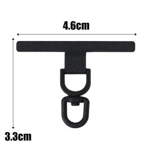 4PCS Upgrade 360° Rotatable Metal Phone Straps Gasket Ultra-thin Stainless Steel Hanging Cord Clips Cellphone Lanyard Patch Pad