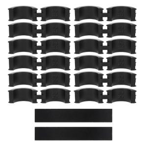 Bike Grip Spacers Flexible Rubber Materials Weatherproofed Anti Vibration Pad for Enhances Cycling Stability