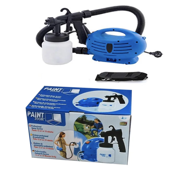 Paint Zoom Professional Electric Paint Sprayer Paint Gun (Blue) Lazada PH