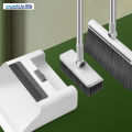 Justliving 3 Trong 1 chổi gia đình Chổi lau sàn Và bộ quét bụi Dày chổi quét bàn chải bàn chải Và Dustpan Với tay cầm dài Không Dính Tóc Sàn dụng cụ vệ sinh Cho Nhà/Văn Phòng/Ký túc xá dụng cụ dọn vệ sinh. 