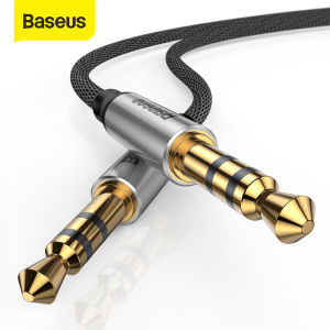 Baseus AUX Cable 3.5mm Jack Audio Cable to 3.5 mm Jack Speaker Wire HD Stereo HiFi AUX Cord For Car Speaker Headphones MP3 Player Cable