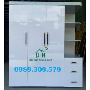 TỦ NHỰA ECO CAO CẤP GIAO NHANH - CÓ KỆ MÀU XÁM TRẮNG