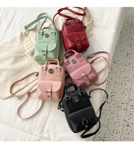 Tas Selempang Wanita Sling Bag Mini Fashion Cewek Korea Terbaru Kulit Import Serbaguna BISA COD T239