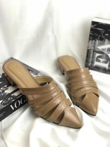 Sandal Mules  Kekinian  Wanita Heels 2cm PD 06