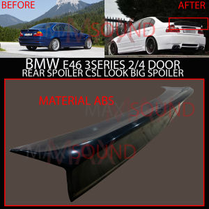 BMW E46 M3 M SPORT 3SERIES COUPE 2 DOOR 4 DOOR CSL REAR SPOILER BIG SPOILER BOOT SPOILER