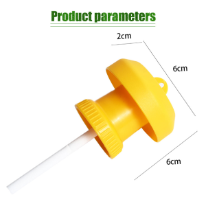 【Local Warehouse】Fruit Fly Trap Killer Plastic Yellow Drosophila Trap Fly Catcher Pest Insect Control for Home Farm Orchard Fruit Fly Trap Killer Plastic Yellow Drosophila Trap Flies Catcher Pest Insect Control for Home Farm Orchard Bug Catchers