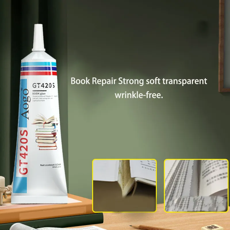 グルー Book Binding Glue BESTONZON 30pcs Mesh Backing Glue Strips Spines