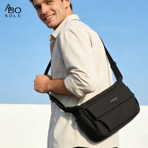 ABOSOLE Fashion Mens Bag Shoulder Bag Cross Body Bag Waterproof Messenger Bag Large Capacity Casual Bag Leisure Sport Street Bag for College Student