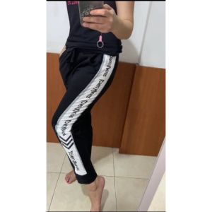 MM LONLY TRAINING JOOGER / BISA COD / JOGER Santai bahan babyterri melar pinggang karet murah meriah muat BB 40-60kg