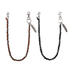 Punk Street Dance Pants Chain Accessory Durable Metal Chain Adjustable For Performers And Trendy Outfits