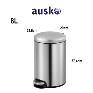 EKO Dustbin | MAGGEY | EK9213 | 8L 12L | Step Pedal Bin | Waste Bin | Soft Closing | Trash Bin