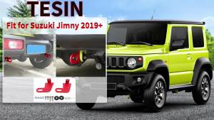 HH8 Car Towing Bars Kit Accessories For Suzuki Jimny JB74 2019 2020 2021 2022 2023 2024 Front Rear Bumper Bar Towing Trailer Hook 2Y5Z9