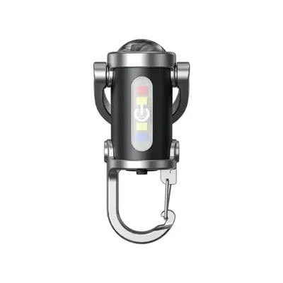(COD) 1pcs Senter Mini Terang Senter Gantungan Kunci Lampu Tisah COB Work Light Multi-Functional Keychain Flashlight Senter Mini Tahan Air Sangat Terang Senter