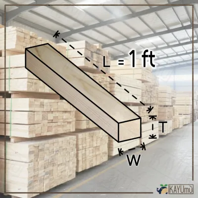 New Planed Pine Wood 1x3in (21x70mm) for DIY Projects | Kayu Pine Baru Siap Ketam 1x3in (21x70mm) untuk Projek DIY 🌳