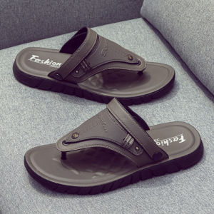 Free Shipping MenS Summer New Style Thick-Soled Non-Slip Korean Fashion Casual Outdoor Beach Two-Way Wear Sandals
