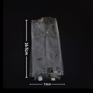 MUWSFC กันฝุ่นกันฝุ่น กระเป๋าใสสำหรับกิจกรรมกลางแจ้ง พวงกุญแจแบบห้อย โปร่งใสโปร่งใส กระเป๋าเก็บตุ๊กตา แฟชั่นสำหรับผู้หญิง พีวีซีพีวีซี กระเป๋าแสดงตุ๊กตา ของขวัญสำหรับเด็ก