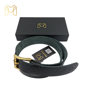 Thắt lưng nam thắt lưng da bò size 4cm khóa kim cao cấp chính hãng Men Leather MD3R2 có tặng kèm cây đục lỗ dây nịt nam hàng hiệu đẹp