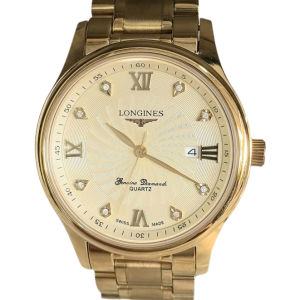 Đồng hồ LONGINES NAM Chính hãng Side lớn 40mm Máy quạt nhật Vỏ mạ vàng sang trọng . Hàng mới 100%