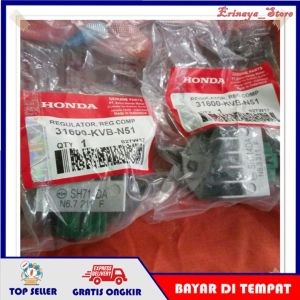 ORIGINAL AHM Kiprok Regulator Motor Honda Revo Vario 110 125 Blade Beat Fi Esp Scoopy KVB ORI Karbu Lama Led Original S