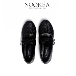 NOOREA  - Sepatu Wanita Azaleira Black | Flatshoes Wanita  | Sepatu Balet | Sepatu Wanita Daily