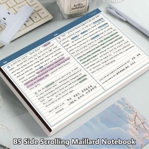 MINUTE 20Sheets/Book Horizontal B5 Notebook B5 Tearable Writing Memo Pads Simplicity Notepad Students