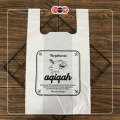 (Isi 25pcs) Kantong plastik Aqiqah - Plastik Kresek Tasyakuran. 