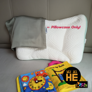 [HE] ClevaFoam TENCEL Kids Pillowcase | Natural Soft and Cool | High Quality | Size 35x55cm | 40x60cm
