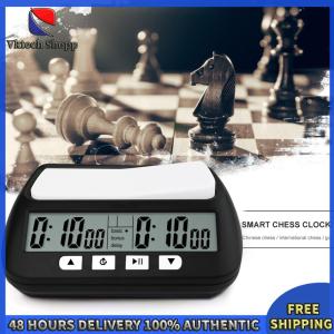 Vktech Chess Stopwatch - Professional Count Up and Down Timer Essential for Timed Matches Compact and Lightweight for Easy Handling