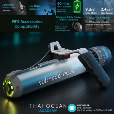 Waydoo Subnado Underwater Scooter Plus สกู๊ตเตอร์ใส้น้ำ