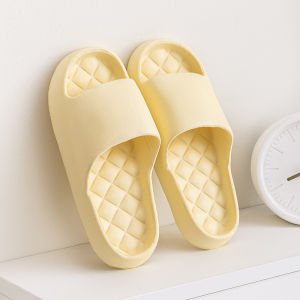 Korean Fashion Couple Home Slippers Summer Indoor Soft and Comfortable Slippers for Women
