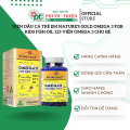 Viên dầu cá trẻ em Nature's Gold Omega 3 For Kids Fish Oil 125 viên Omega 3 cho bé. 