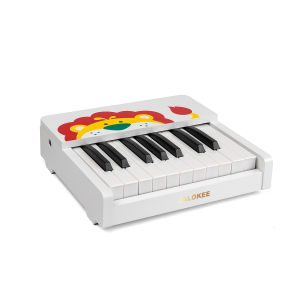 JALOKEE Kids Piano Keyboard 18 Keys - Wooden Digital Piano for Toddlers 1+ Years Educational Musical Instrument Toy for Girls & Boys Birthday gift & Christmas gift