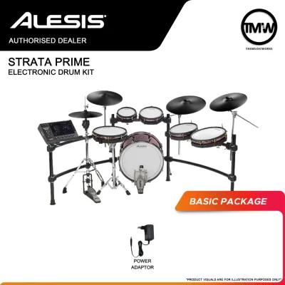 Alesis Strata Prime 10-Piece Advanced Electronic Drums Kit with BFD Engine Bluetooth [LIMITED STOCK]
