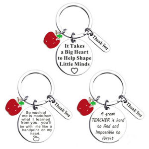 LYM Thank You Gift For Teacher Teaching Assistant Nursery Teacher Keyring