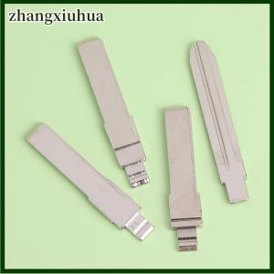 zhangxiuhua 10Pcs 2# 31# 86# 89# Metal Uncut Blank Flip Remote Key Blade For VW Passat Bora Seat Skoda Audi For Keydiy KD Xhorse VVDI JMD