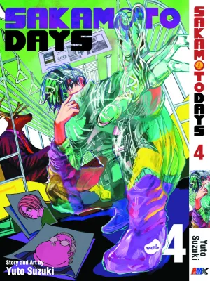 Vol. 4 English Manga Sakamoto Days Japanese Manga English Version Physical Book Hardcopy