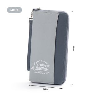 [TOP PLAYER] Contrast Color Passport Wallet / Passport Holder / Dompet Paspor
