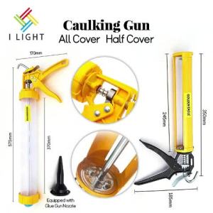 （Fast&COD）Silicone Caulking  Gl Glue  All/Half Cover For Pressing Inject Silicone Sealant